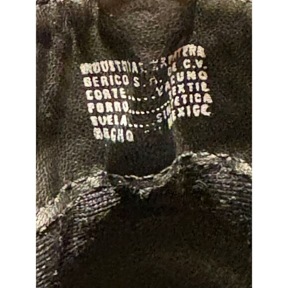 Carlo Rossetti Size 7.5 Burgundy Leather Chunky Heel Platform Booties Side Zip - Picture 13 of 14